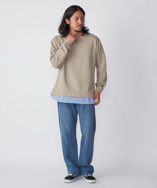 SHIPS / シップス シャツ・ブラウス | *SHIPS: シャツ レイヤード クルーネック スウェット | 詳細10