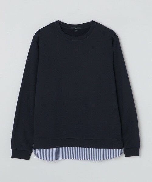 SHIPS / シップス シャツ・ブラウス | *SHIPS: シャツ レイヤード クルーネック スウェット | 詳細25