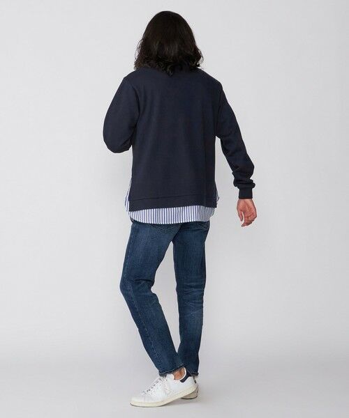 SHIPS / シップス シャツ・ブラウス | *SHIPS: シャツ レイヤード クルーネック スウェット | 詳細17