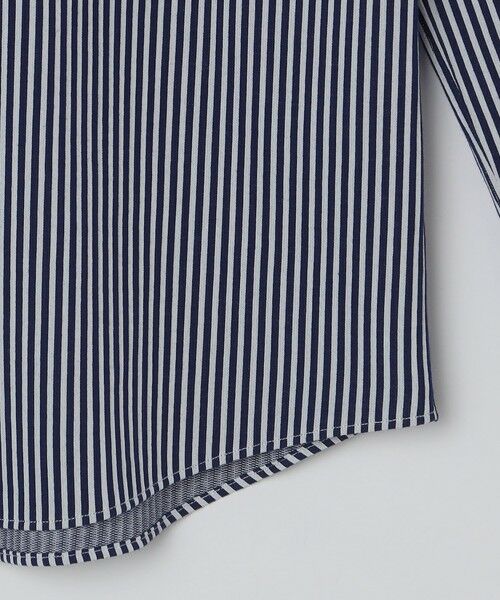 SHIPS / シップス Tシャツ | SHIPS: ジャージー ロンドンストライプ ワンピースカラー シャツ | 詳細6
