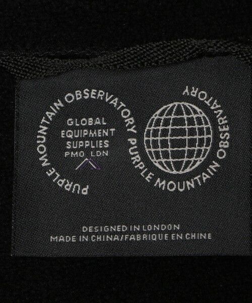 SHIPS / シップス Tシャツ | PURPLE MOUNTAIN OBSERVATORY: 1/2 ZIP SOFT FLEECE | 詳細5