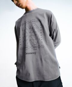 SHIPS / シップス Tシャツ | City Ambient Products: SHELTECH(R) グラフィック 長袖Tシャツ