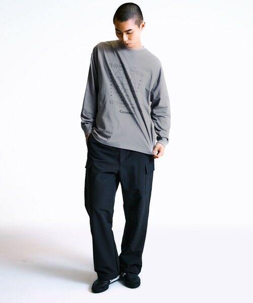 SHIPS / シップス Tシャツ | City Ambient Products: SHELTECH(R) グラフィック 長袖Tシャツ | 詳細19