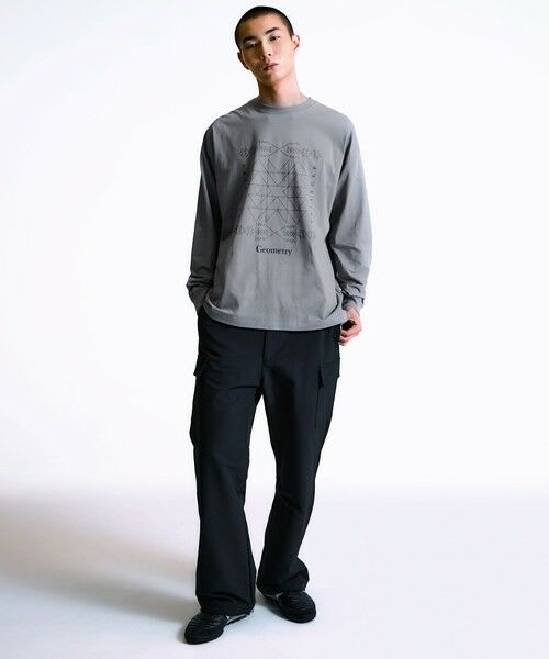 SHIPS / シップス Tシャツ | City Ambient Products: SHELTECH(R) グラフィック 長袖Tシャツ | 詳細20