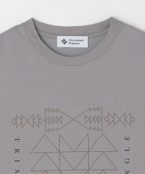 SHIPS / シップス Tシャツ | City Ambient Products: SHELTECH(R) グラフィック 長袖Tシャツ | 詳細24