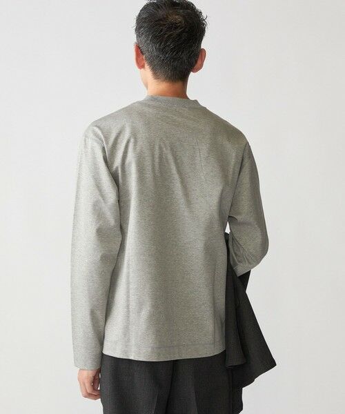 SHIPS / シップス Tシャツ | SHIPS: コットン ハイゲージ ポンチ ライト ロングスリーブ Tシャツ | 詳細12
