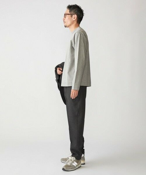 SHIPS / シップス Tシャツ | SHIPS: コットン ハイゲージ ポンチ ライト ロングスリーブ Tシャツ | 詳細16