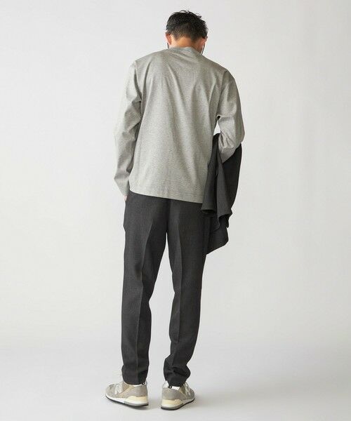 SHIPS / シップス Tシャツ | SHIPS: コットン ハイゲージ ポンチ ライト ロングスリーブ Tシャツ | 詳細17