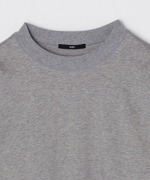 SHIPS / シップス Tシャツ | SHIPS: コットン ハイゲージ ポンチ ライト ロングスリーブ Tシャツ | 詳細5