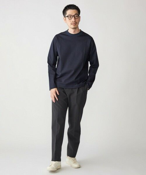 SHIPS / シップス Tシャツ | SHIPS: コットン ハイゲージ ポンチ ライト ロングスリーブ Tシャツ | 詳細29