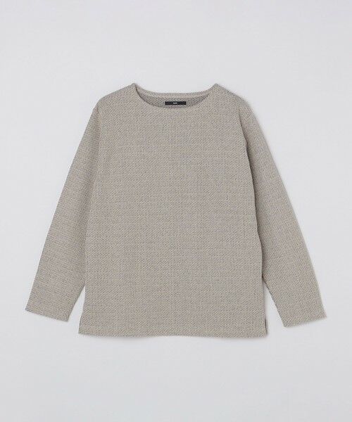 SHIPS / シップス Tシャツ | SHIPS: ローゲージ ピケ ボートネック カットソー | 詳細9