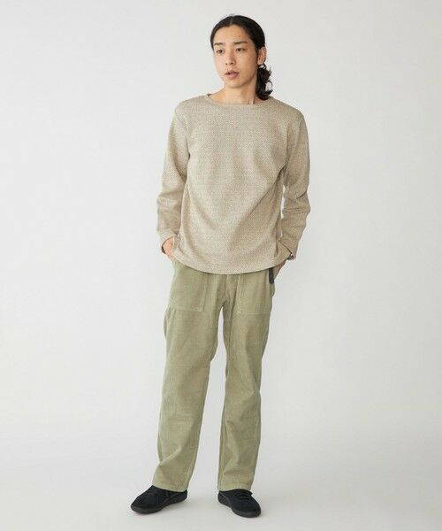 SHIPS / シップス Tシャツ | SHIPS: ローゲージ ピケ ボートネック カットソー | 詳細1