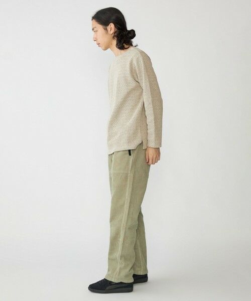 SHIPS / シップス Tシャツ | SHIPS: ローゲージ ピケ ボートネック カットソー | 詳細2