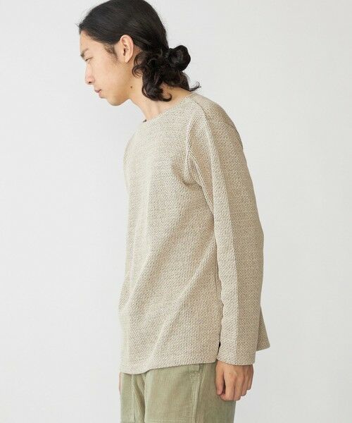 SHIPS / シップス Tシャツ | SHIPS: ローゲージ ピケ ボートネック カットソー | 詳細6