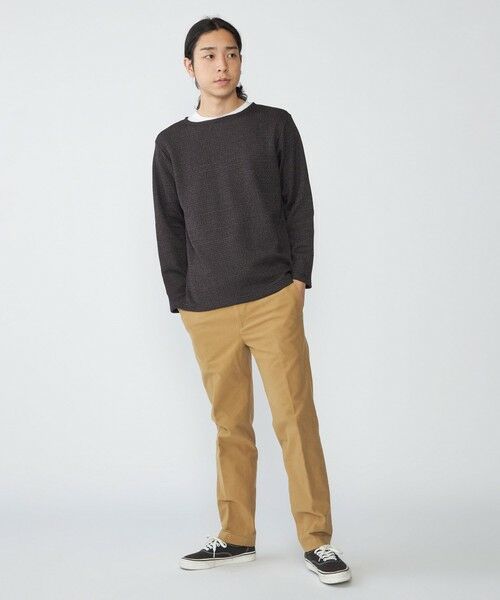 SHIPS / シップス Tシャツ | SHIPS: ローゲージ ピケ ボートネック カットソー | 詳細11