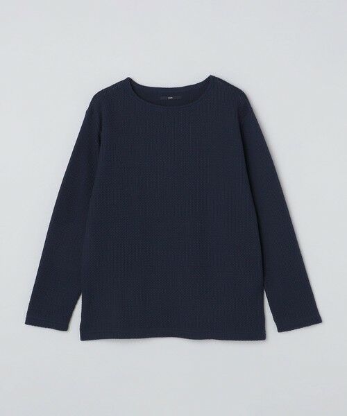 SHIPS / シップス Tシャツ | SHIPS: ローゲージ ピケ ボートネック カットソー | 詳細19