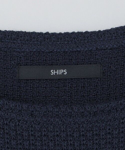 SHIPS / シップス Tシャツ | SHIPS: ローゲージ ピケ ボートネック カットソー | 詳細22