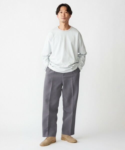 SHIPS / シップス Tシャツ | SHIPS: リバーシブル クルーネック 長袖 Tシャツ (ロンT) | 詳細1