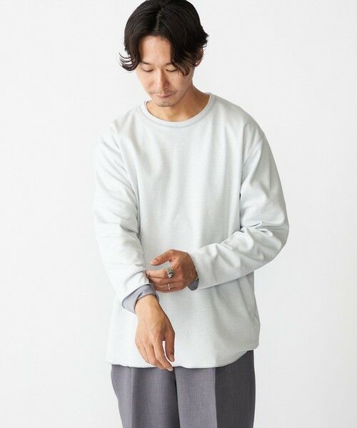SHIPS / シップス Tシャツ | SHIPS: リバーシブル クルーネック 長袖 Tシャツ (ロンT) | 詳細2