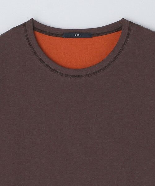 SHIPS / シップス Tシャツ | SHIPS: リバーシブル クルーネック 長袖 Tシャツ (ロンT) | 詳細15