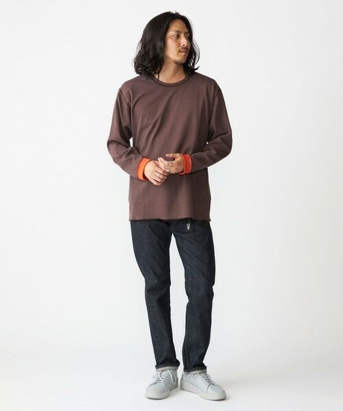 SHIPS / シップス Tシャツ | SHIPS: リバーシブル クルーネック 長袖 Tシャツ (ロンT) | 詳細5