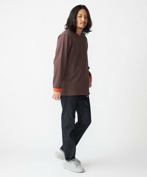 SHIPS / シップス Tシャツ | SHIPS: リバーシブル クルーネック 長袖 Tシャツ (ロンT) | 詳細8