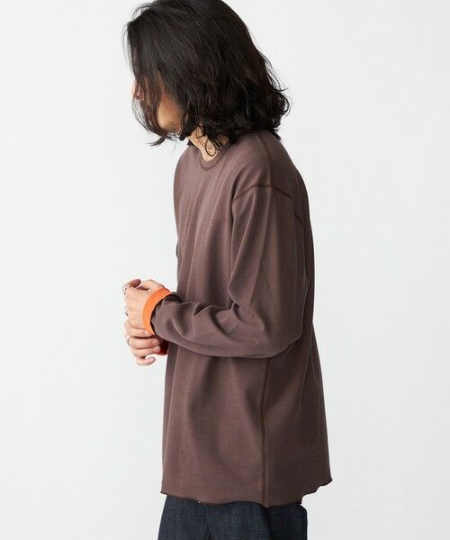 SHIPS / シップス Tシャツ | SHIPS: リバーシブル クルーネック 長袖 Tシャツ (ロンT) | 詳細10