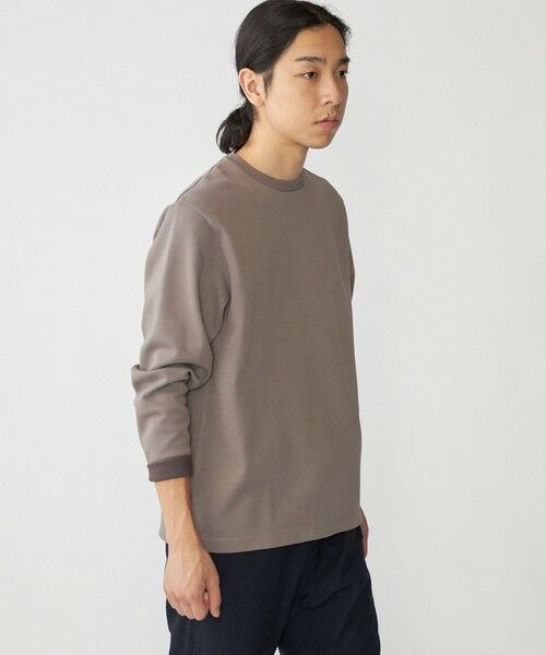 SHIPS / シップス Tシャツ | SHIPS: 鹿の子 ダブルフェイス クルーネック ロングスリーブ Tシャツ (ロンT) | 詳細13