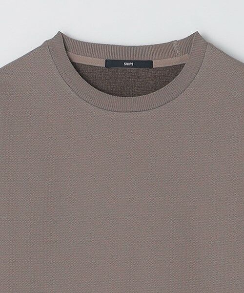 SHIPS / シップス Tシャツ | SHIPS: 鹿の子 ダブルフェイス クルーネック ロングスリーブ Tシャツ (ロンT) | 詳細16