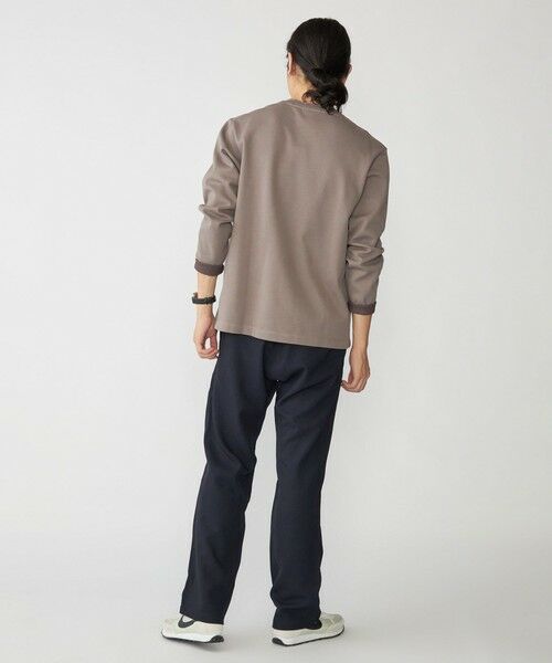 SHIPS / シップス Tシャツ | SHIPS: 鹿の子 ダブルフェイス クルーネック ロングスリーブ Tシャツ (ロンT) | 詳細8