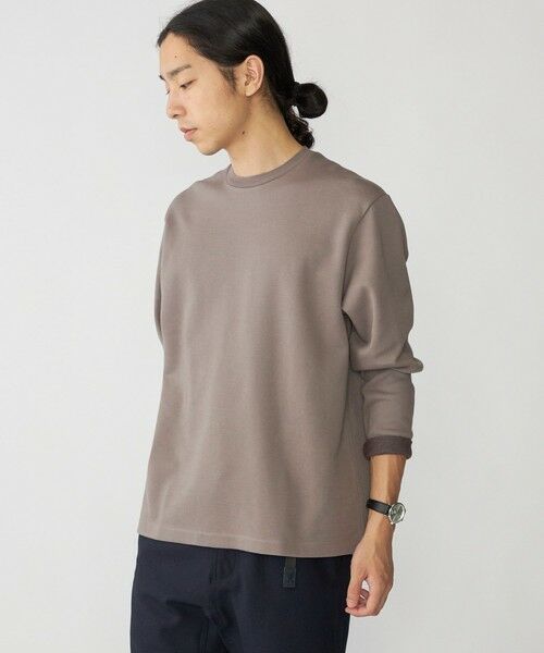 SHIPS / シップス Tシャツ | SHIPS: 鹿の子 ダブルフェイス クルーネック ロングスリーブ Tシャツ (ロンT) | 詳細10
