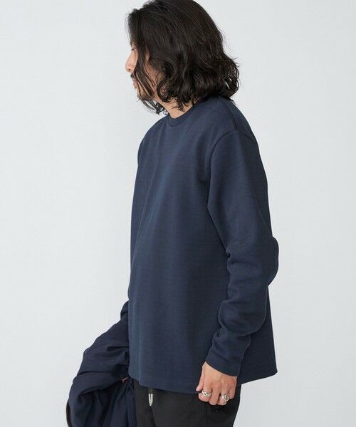 SHIPS / シップス Tシャツ | SHIPS: 鹿の子 ダブルフェイス クルーネック ロングスリーブ Tシャツ (ロンT) | 詳細27