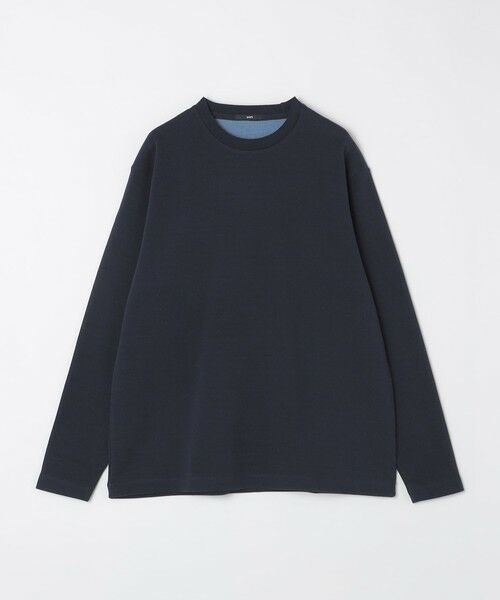 SHIPS / シップス Tシャツ | SHIPS: 鹿の子 ダブルフェイス クルーネック ロングスリーブ Tシャツ (ロンT) | 詳細30