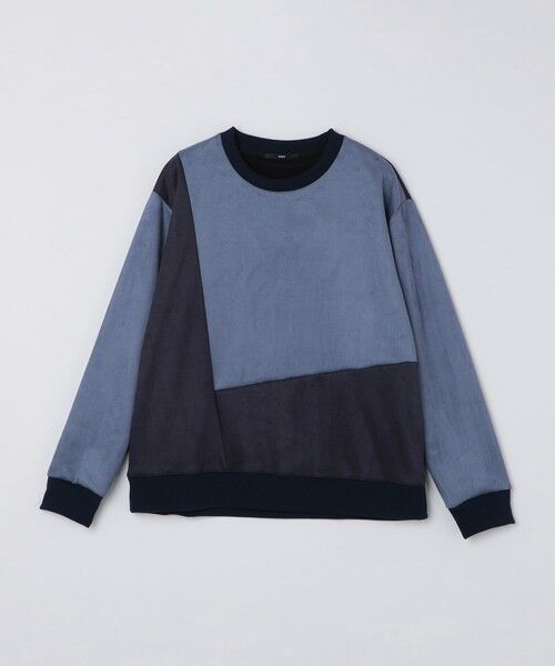 SHIPS / シップス Tシャツ | SHIPS:〈洗濯機可能〉パネル ポリエステル スエード ドッキング  ロングスリーブ Tシャツ | 詳細17