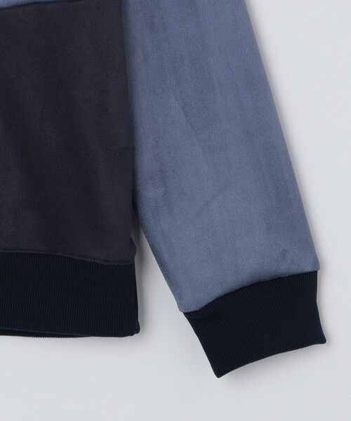 SHIPS / シップス Tシャツ | SHIPS:〈洗濯機可能〉パネル ポリエステル スエード ドッキング  ロングスリーブ Tシャツ | 詳細19