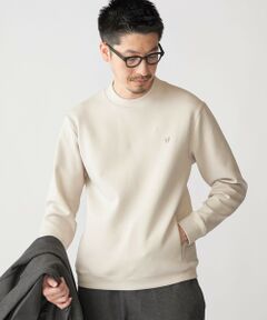 SHIPS / シップス Tシャツ | 【WEB限定】SHIPS: テレワーク ビズ ワンポイントロゴ ハイゲージ ダブルニット スウェット