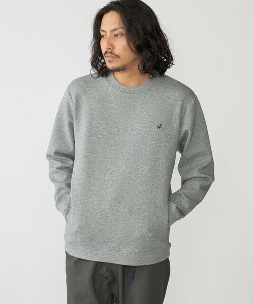 SHIPS / シップス Tシャツ | 【WEB限定】SHIPS: テレワーク ビズ ワンポイントロゴ ハイゲージ ダブルニット スウェット | 詳細6