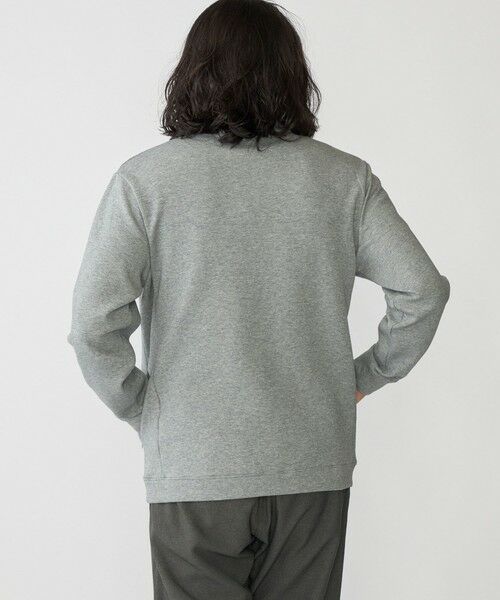 SHIPS / シップス Tシャツ | 【WEB限定】SHIPS: テレワーク ビズ ワンポイントロゴ ハイゲージ ダブルニット スウェット | 詳細8