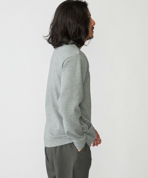 SHIPS / シップス Tシャツ | 【WEB限定】SHIPS: テレワーク ビズ ワンポイントロゴ ハイゲージ ダブルニット スウェット | 詳細9