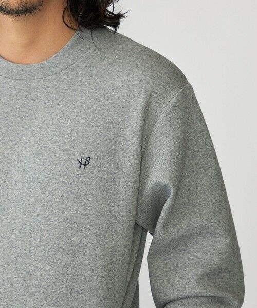 SHIPS / シップス Tシャツ | 【WEB限定】SHIPS: テレワーク ビズ ワンポイントロゴ ハイゲージ ダブルニット スウェット | 詳細12