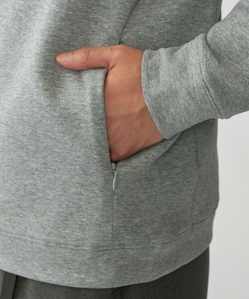 SHIPS / シップス Tシャツ | 【WEB限定】SHIPS: テレワーク ビズ ワンポイントロゴ ハイゲージ ダブルニット スウェット | 詳細13