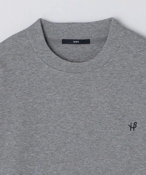 SHIPS / シップス Tシャツ | 【WEB限定】SHIPS: テレワーク ビズ ワンポイントロゴ ハイゲージ ダブルニット スウェット | 詳細15