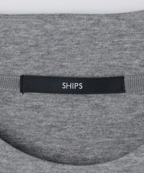 SHIPS / シップス Tシャツ | 【WEB限定】SHIPS: テレワーク ビズ ワンポイントロゴ ハイゲージ ダブルニット スウェット | 詳細19