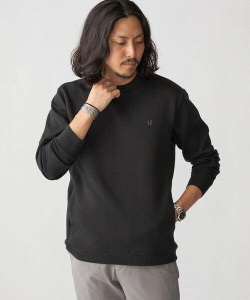 SHIPS / シップス Tシャツ | 【WEB限定】SHIPS: テレワーク ビズ ワンポイントロゴ ハイゲージ ダブルニット スウェット | 詳細24