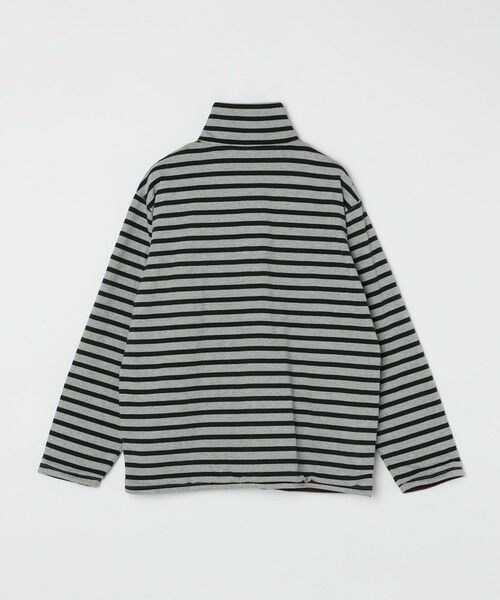 SHIPS / シップス Tシャツ | SHIPS: リバーシブル ボーダー フリース ハーフジップ プルオーバー | 詳細22