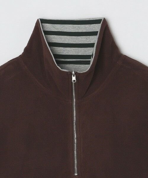 SHIPS / シップス Tシャツ | SHIPS: リバーシブル ボーダー フリース ハーフジップ プルオーバー | 詳細23