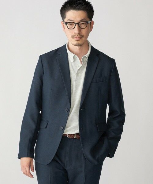 SHIPS / シップス ポロシャツ | 【WEB限定】SHIPS: 吸水速乾・UVケア Drymix(R)ワンポイントロゴ ボタンダウン 長袖ポロシャツ | 詳細5