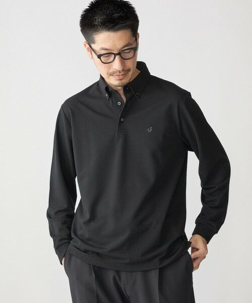 SHIPS / シップス ポロシャツ | 【WEB限定】SHIPS: 吸水速乾・UVケア Drymix(R)ワンポイントロゴ ボタンダウン 長袖ポロシャツ | 詳細9