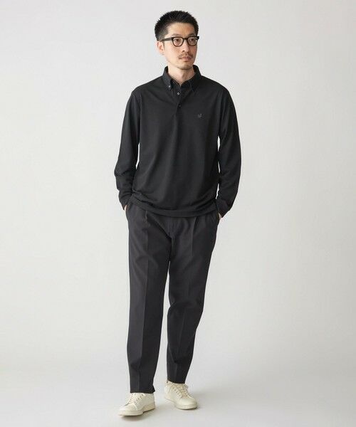 SHIPS / シップス ポロシャツ | 【WEB限定】SHIPS: 吸水速乾・UVケア Drymix(R)ワンポイントロゴ ボタンダウン 長袖ポロシャツ | 詳細8