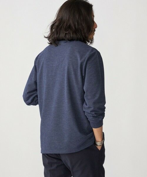 SHIPS / シップス ポロシャツ | 【WEB限定】SHIPS: 吸水速乾・UVケア Drymix(R)ワンポイントロゴ ボタンダウン 長袖ポロシャツ | 詳細20